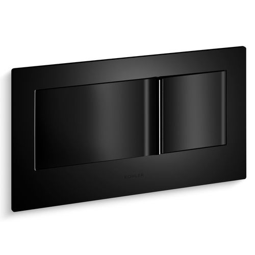 Main product image of Veil Flush Actuator Plate For 2"x6" In-wall Tank And Carrier System (Black), K-6298-7