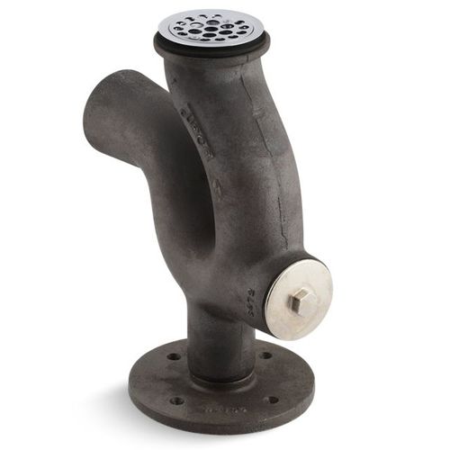 Main product image of Adjustable Trap Standard For 2" Iron Pipe Connection w/ Cleanout Plug And Strainer, K-6672-NA