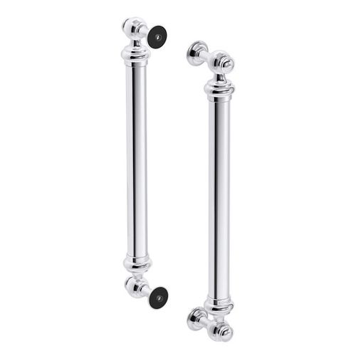 Main product image of Artifacts 16-7/16" Back-to-back Shower Door Handles (Polished Chrome), K-701728-CP