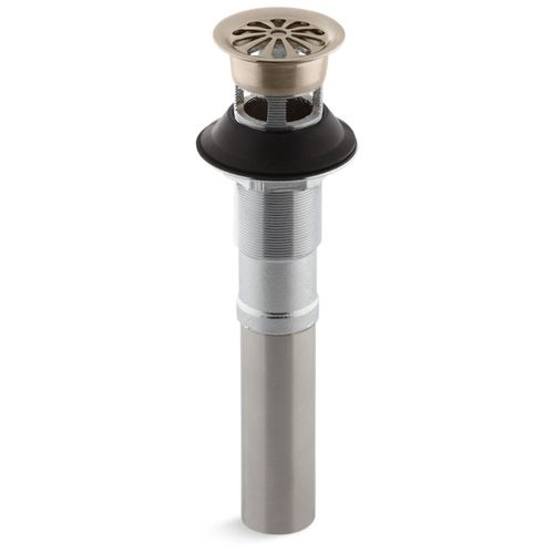Main product image of Bathroom Sink Grid Drain w/ Overflow (Vibrant Brushed Bronze), K-7129-A-BV