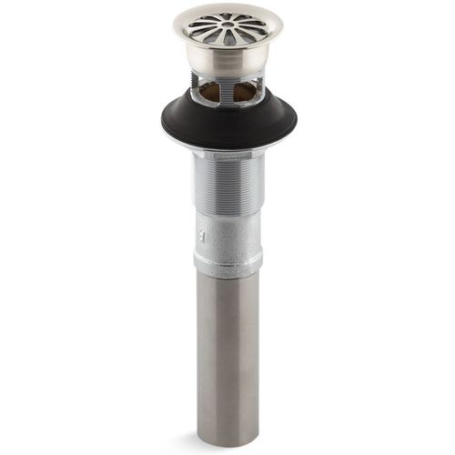 Main product image of Bathroom Sink Grid Drain w/ Overflow (Vibrant Polished Nickel), K-7129-A-SN