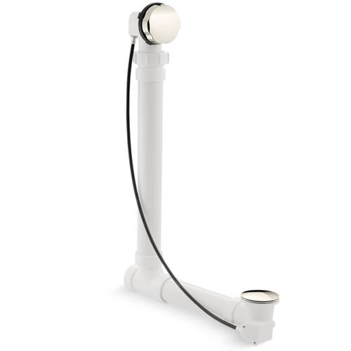 Main product image of Clearflo Cable Bath Drain w/ Pvc Tubing (Vibrant Polished Nickel), K-7213-SN