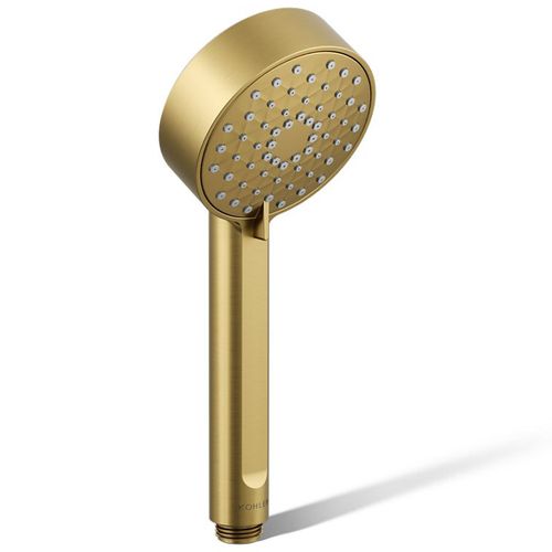 Main product image of Awaken G90 3-Function Handshower, 2.5 GPM (Vibrant Brushed Moderne Brass), K-72414-Y-2MB