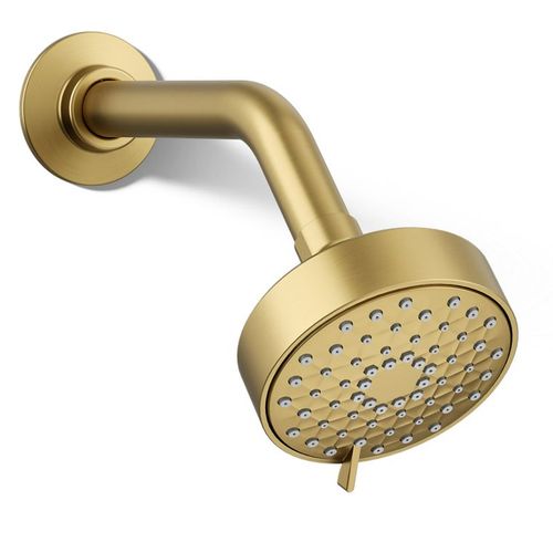 Main product image of Awaken G90 3-Function Shower Head, 1.75 GPM (Vibrant Brushed Moderne Brass), K-72418-G-2MB