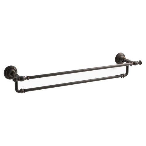 Main product image of Artifacts 24" Double Towel Bar (Oil-Rubbed Bronze), K-72570-2BZ
