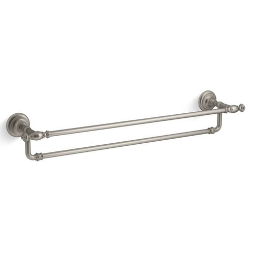 Main product image of Artifacts 24" Double Towel Bar (Vibrant Brushed Nickel), K-72570-BN