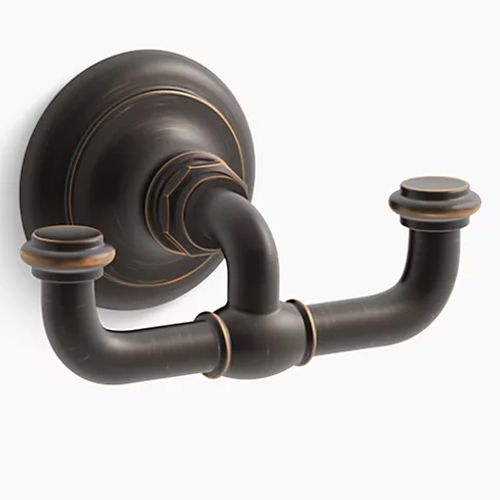 Main product image of Artifacts Double Robe Hook (Oil-rubbed Bronze), K-72572-2BZ
