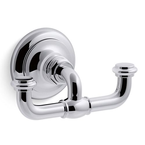 Main product image of Artifacts Double Robe Hook (Polished Chrome), K-72572-CP