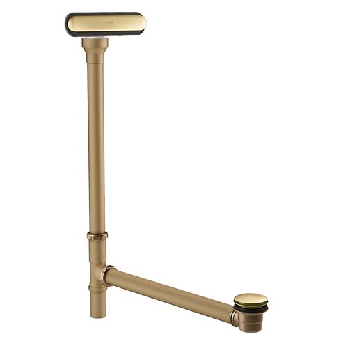 Main product image of Clearflo Brass Slotted Overflow Bath Drain (Vibrant Polished Brass), K-7271-PB