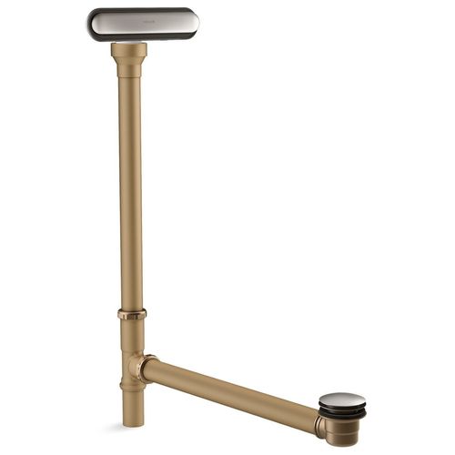 Main product image of Clearflo Slotted Overflow Brass Bath Drain (Vibrant Polished Nickel), K-7271-SN