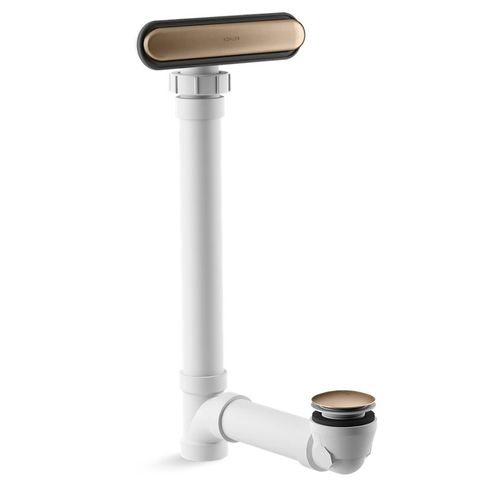 Main product image of Clearflo Slotted Overflow Bath Drain (Vibrant Brushed Bronze), K-7272-BV