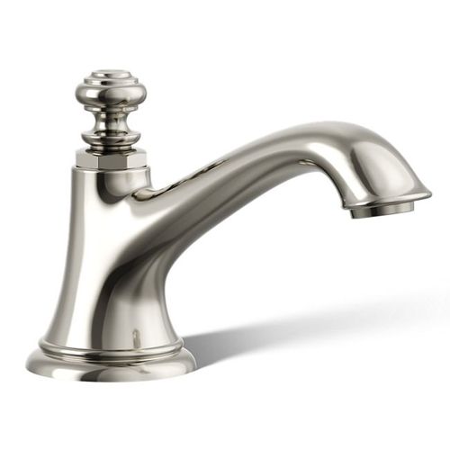Main product image of Artifacts w/ Bell design Bathroom Sink Faucet Spout Only w/ Bell Design, 1.2 GPM (Vibrant Polished Nickel), K-72759-SN