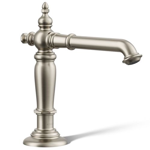 Main product image of Artifacts Bathroom Sink Faucet Spout Only w/ Column Design, 1.2 GPM (Vibrant Brushed Nickel), K-72760-BN