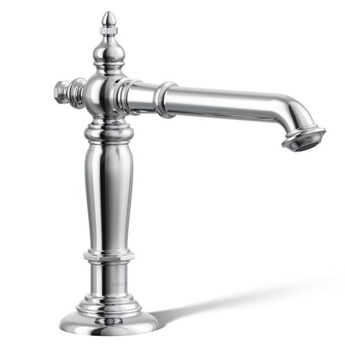 Main product image of Artifacts Bathroom Sink Faucet Spout Only w/ Column Design, 1.2 GPM (Polished Chrome), K-72760-CP