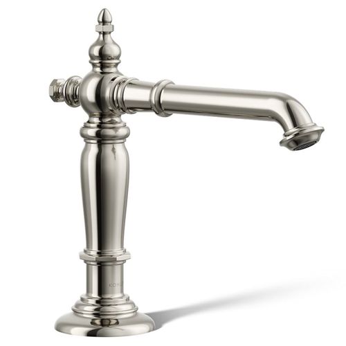 Main product image of Artifacts Bathroom Sink Faucet Spout Only w/ Column Design, 1.2 GPM (Vibrant Polished Nickel), K-72760-SN