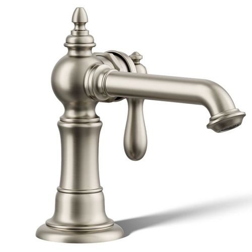 Main product image of Artifacts Single-handle Bathroom Sink Faucet, 1.2 GPM (Vibrant Brushed Nickel), K-72762-9M-BN