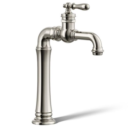 Main product image of Artifacts Gentleman's Single-handle Bathroom Sink Faucet, 1.2 GPM (Vibrant Polished Nickel), K-72763-9M-SN