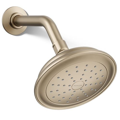 Main product image of Artifacts 1-Function Shower Head, 2.5 GPM (Vibrant Brushed Bronze), K-72773-BV