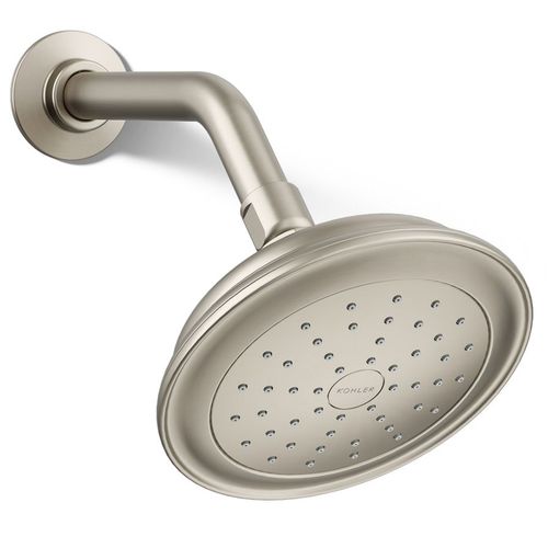 Main product image of Artifacts 1-Function Shower Head, 1.75 GPM (Vibrant Brushed Nickel), K-72774-G-BN