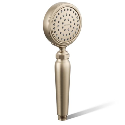 Main product image of Artifacts 1-Function Handshower, 1.75 GPM (Vibrant Brushed Bronze), K-72776-G-BV