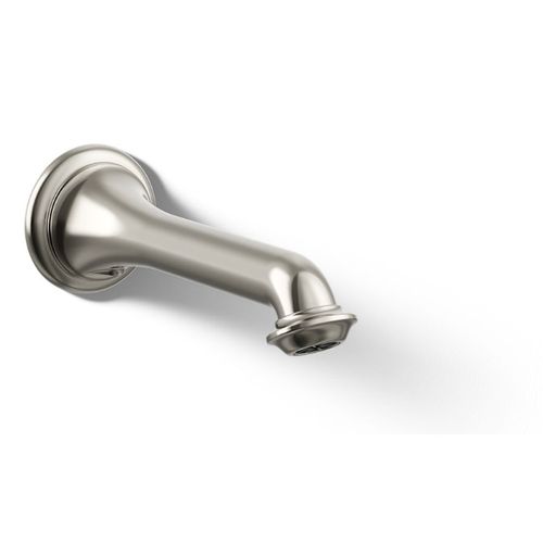 Main product image of Artifacts Wall Mount Bath Spout w/ Turned Design (Vibrant Polished Nickel), K-72792-SN