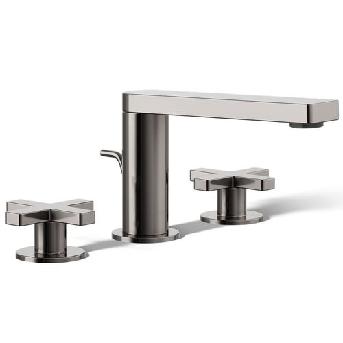Main product image of Composed Widespread Bathroom Sink Faucet w/ Cross Handles, 1.2 GPM (Vibrant Titanium), K-73060-3-TT
