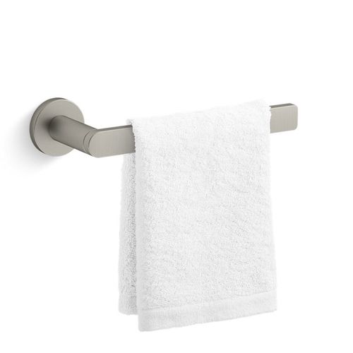 Main product image of Composed 9" Towel Arm (Vibrant Brushed Nickel), K-73145-BN