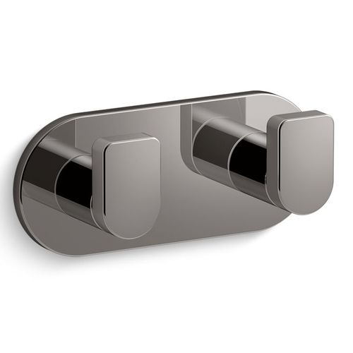Main product image of Composed Double Robe Hook (Vibrant Titanium), K-73146-TT