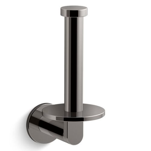 Main product image of Composed Vertical Toilet Paper Holder (Vibrant Titanium), K-73148-TT