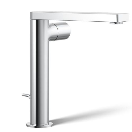 Main product image of Composed Tall Single-handle Bathroom Sink Faucet w/ Cylindrical Handle, 1.2 GPM (Polished Chrome), K-73159-7-CP