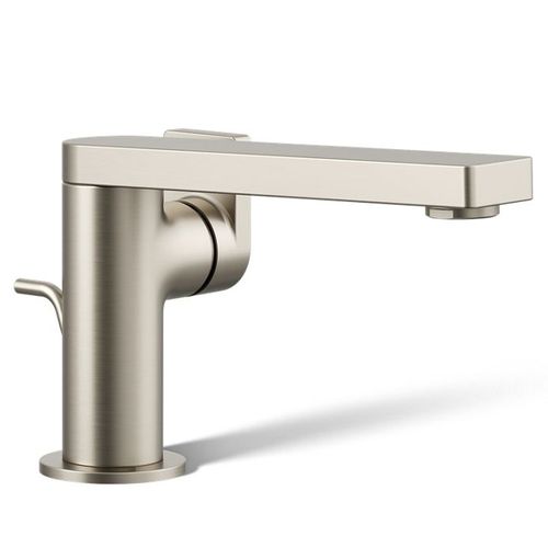 Main product image of Composed Single-handle Bathroom Sink Faucet w/ Lever Handle, 1.2 GPM (Vibrant Brushed Nickel), K-73167-4-BN