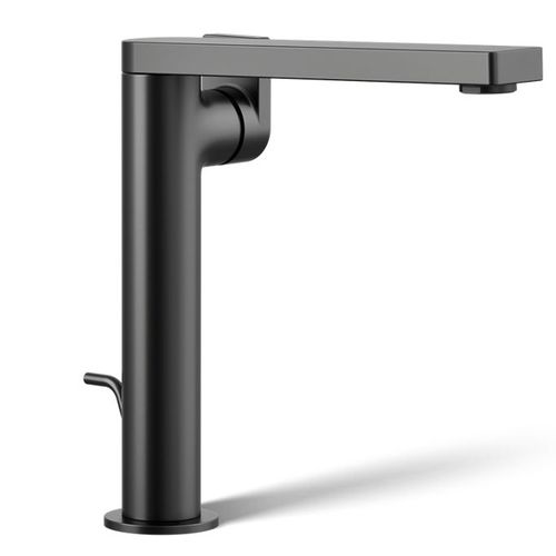 Main product image of Composed Tall Single-handle Bathroom Sink Faucet w/ Lever Handle, 1.2 GPM (Matte Black), K-73168-4-BL