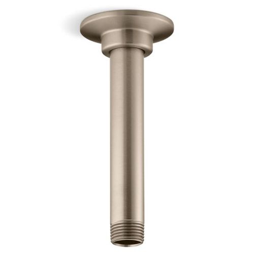 Main product image of 6" Ceiling Mount 1-Function Rainhead Arm And Flange (Vibrant Brushed Bronze), K-7394-BV