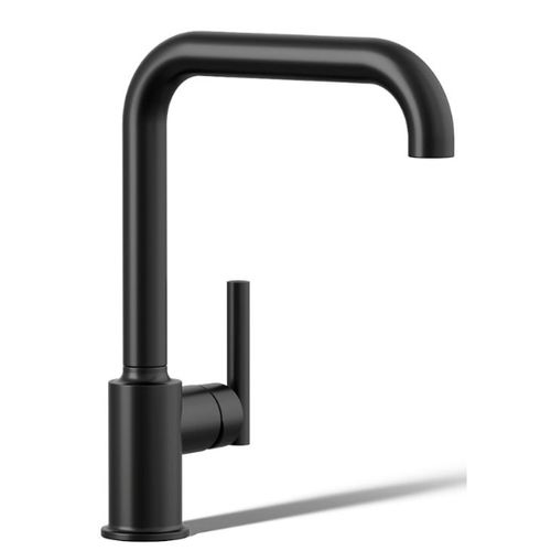 Main product image of Purist Single-handle Kitchen Faucet (Matte Black), K-7507-BL