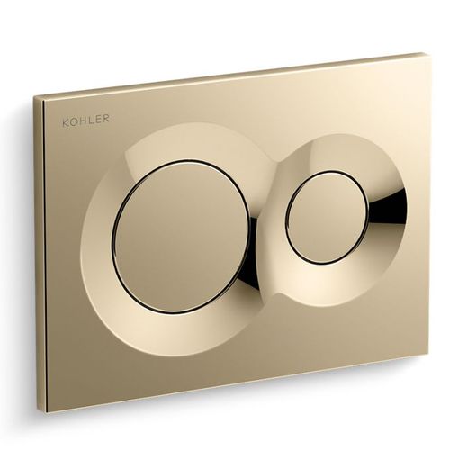 Main product image of Lynk Flush Actuator Plate For 2"x 4" In-wall Tank And Carrier System (Vibrant French Gold), K-75890-AF
