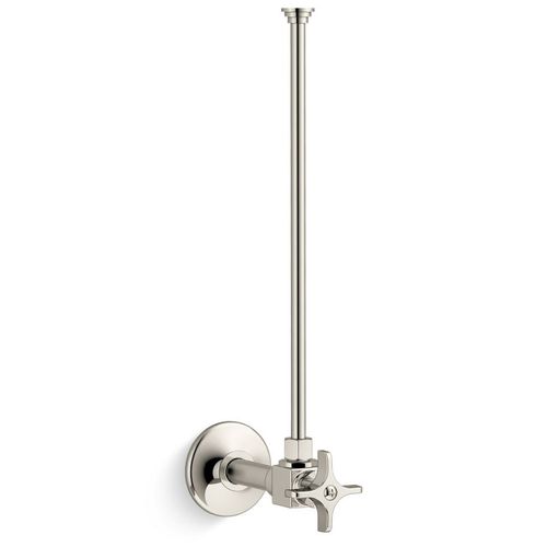 Main product image of 3/8" Npt Angle Supply w/ Stop And Annealed Vertical Tube (Vibrant Polished Nickel), K-7637-SN