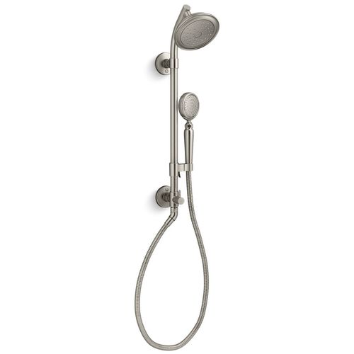 Main product image of Artifacts Hydrorail-s Shower Column Kit, 1.75 GPM (Vibrant Brushed Nickel), K-76472-G-BN