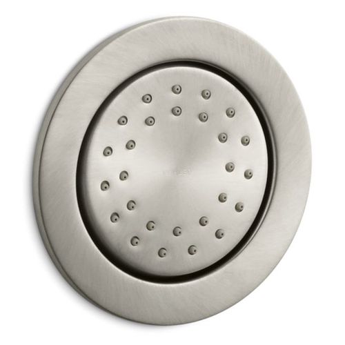 Main product image of WaterTile Round 27-nozzle 1-Function Body Spray, 1.0 GPM (Vibrant Brushed Nickel), K-77119-BN