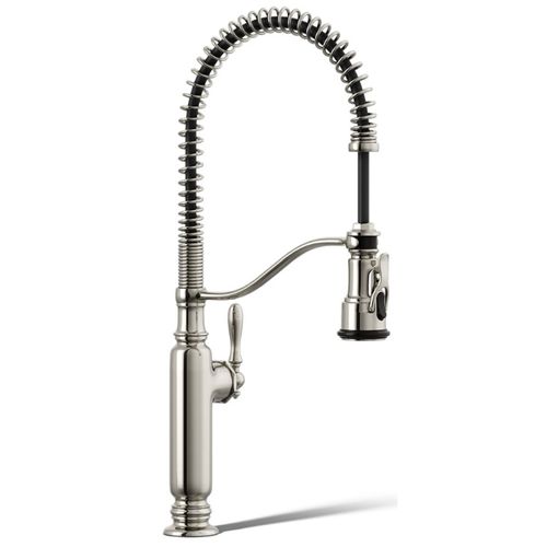 Main product image of Tournant Semi-professional Kitchen Faucet w/ 3-Function Sprayhead (Vibrant Polished Nickel), K-77515-SN