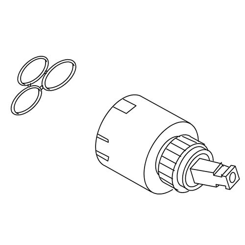 Main product image of Valve Kit, Sc, Falling Water (Blue), K-77548-B