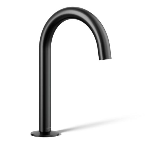 Main product image of Bathroom Sink Faucet Spout Only w/ Tube Design, 1.2 GPM (Matte Black), K-77967-BL