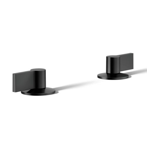 Main product image of Lever Bathroom Sink Faucet Handles (Matte Black)