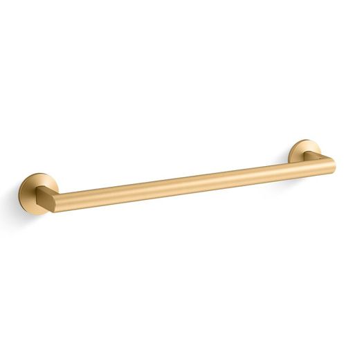 Main product image of 18" Towel Bar (Vibrant Brushed Moderne Brass)