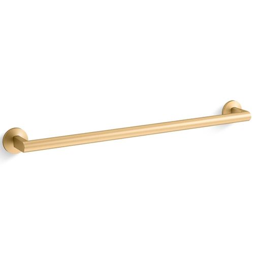 Main product image of 24" Towel Bar (Vibrant Brushed Moderne Brass), K-78373-2MB