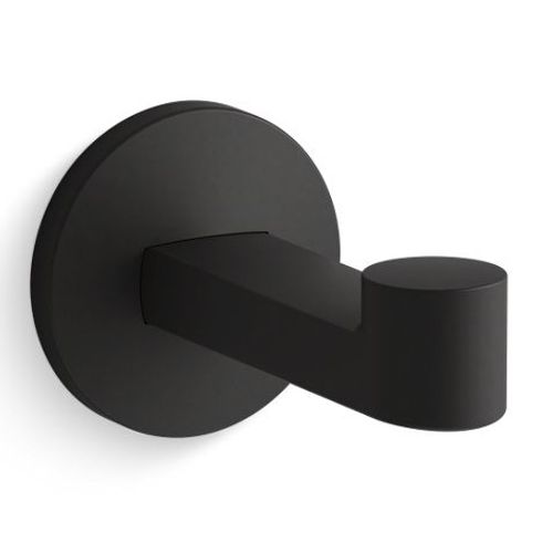 Main product image of Robe Hook (Matte Black), K-78378-BL