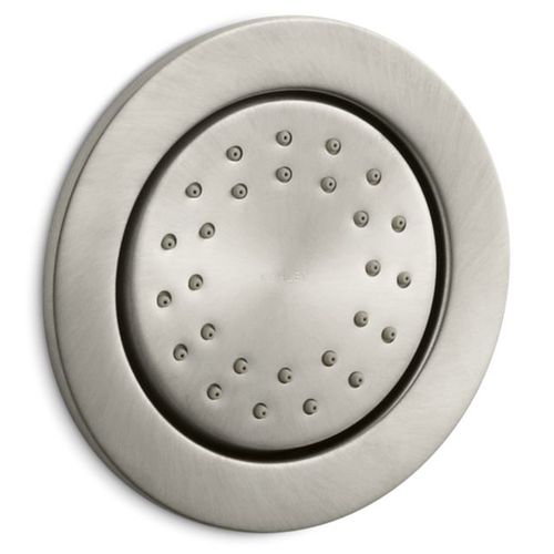 Main product image of WaterTile Round 27-nozzle 1-Function Body Spray, 2.0 GPM (Vibrant Brushed Nickel)