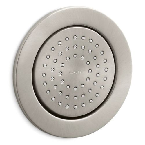 Main product image of WaterTile Round 54-nozzle 1-Function Body Spray, 2.0 GPM (Vibrant Brushed Nickel)