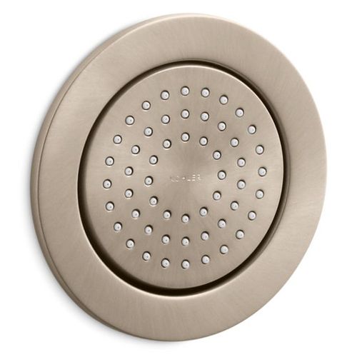Main product image of WaterTile Round 54-nozzle 1-Function Body Spray, 2.0 GPM (Vibrant Brushed Bronze), K-8014-BV