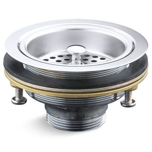 Main product image of Duostrainer Sink Drain And Strainer Basket, Less Tailpiece (Polished Chrome), K-8799-CP