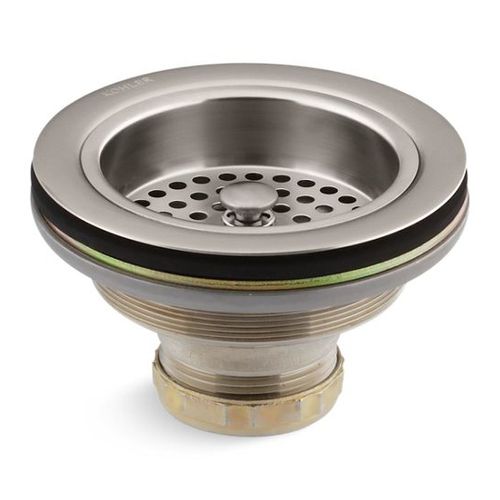 Main product image of Duostrainer Sink Drain And Strainer Basket, Less Tailpiece (Vibrant Stainless), K-8799-VS